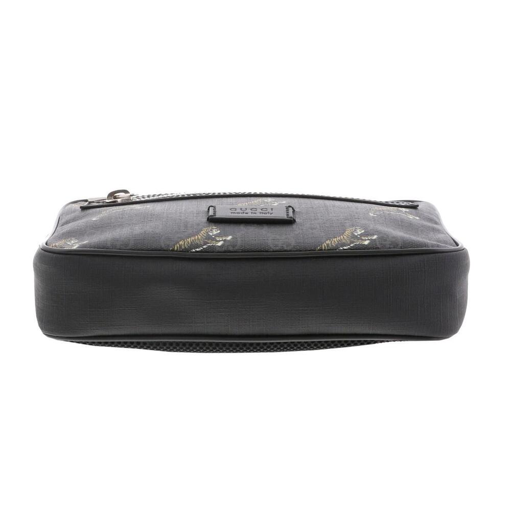 GUCCI Soft GG Supreme Belt Bag Waist Body Tiger Black - Picture 4 of 6